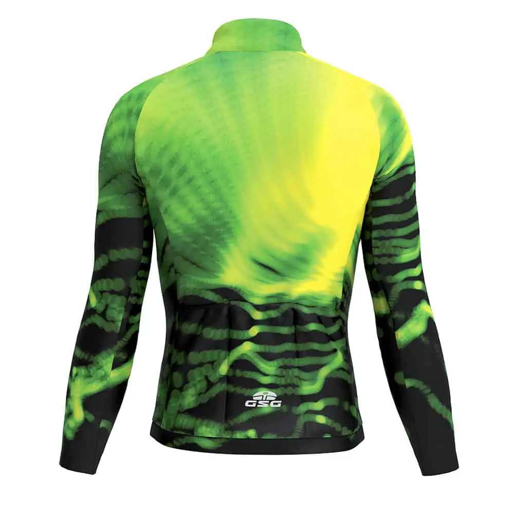 GREEN WARM – ANATOMIC LONG SLEEVES JERSEY