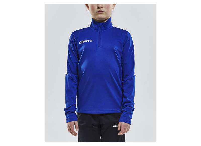 Progress Halfzip Ls Tee Jr