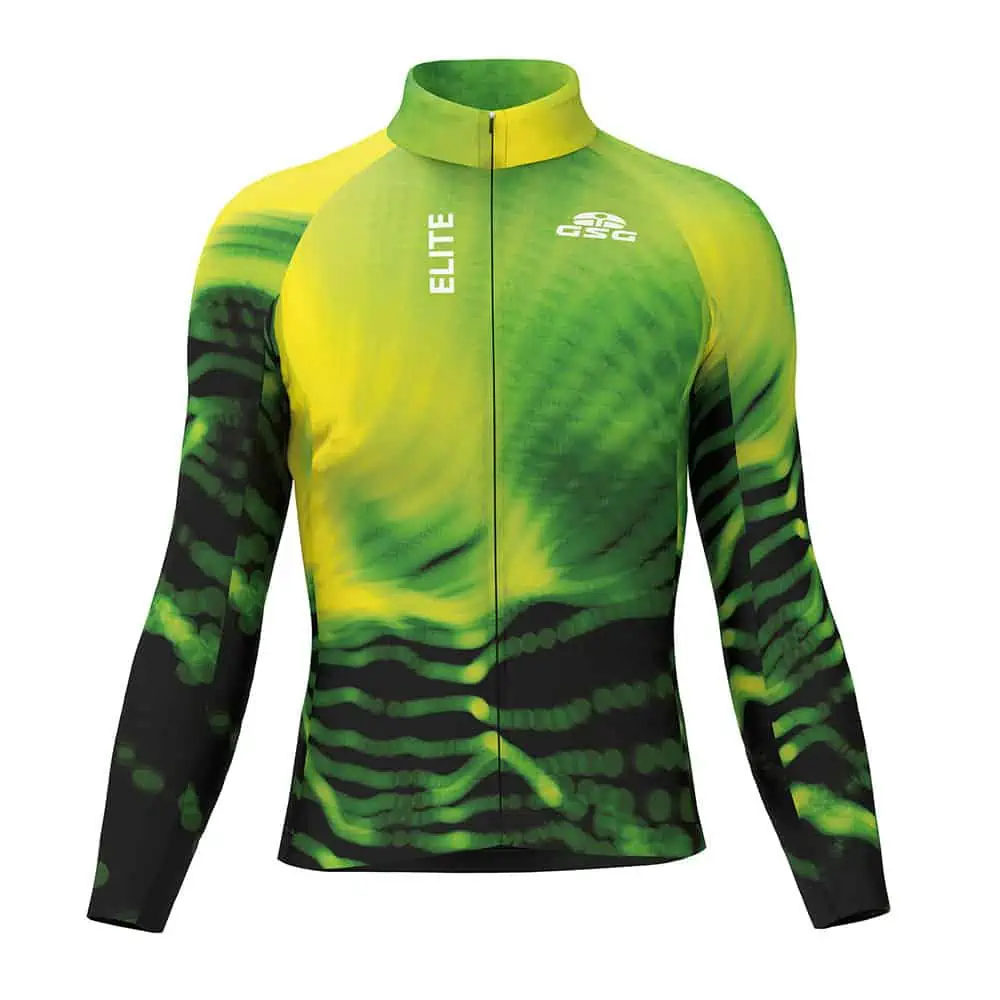 GREEN WARM – ANATOMIC LONG SLEEVES JERSEY